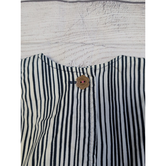 4 Matilda Jane Platinum HTF Stripe/Paisley Flutter Top - Picture 5 of 7